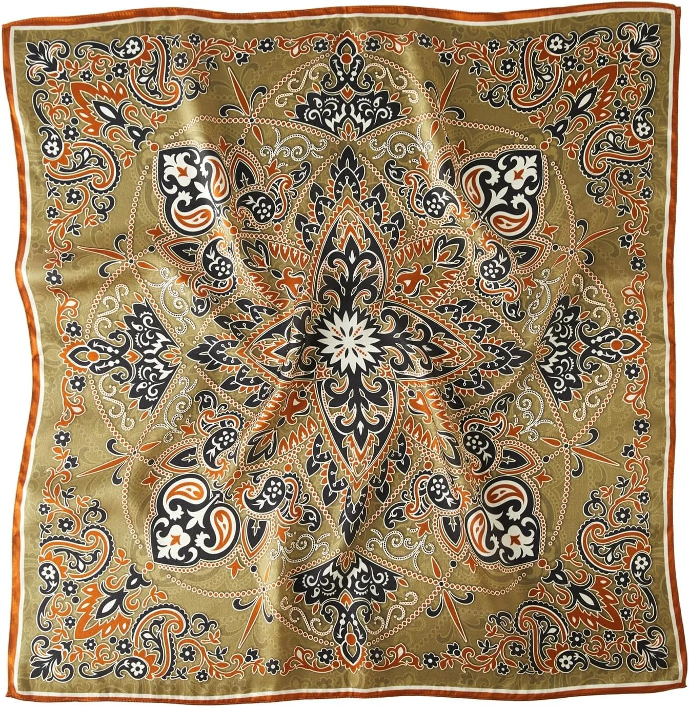 100% Mulberry Silk Scarf 27"x27" Square Silk Scarves Hair Wrap Neck Head Scarf for Women, Mothers Day Gifts