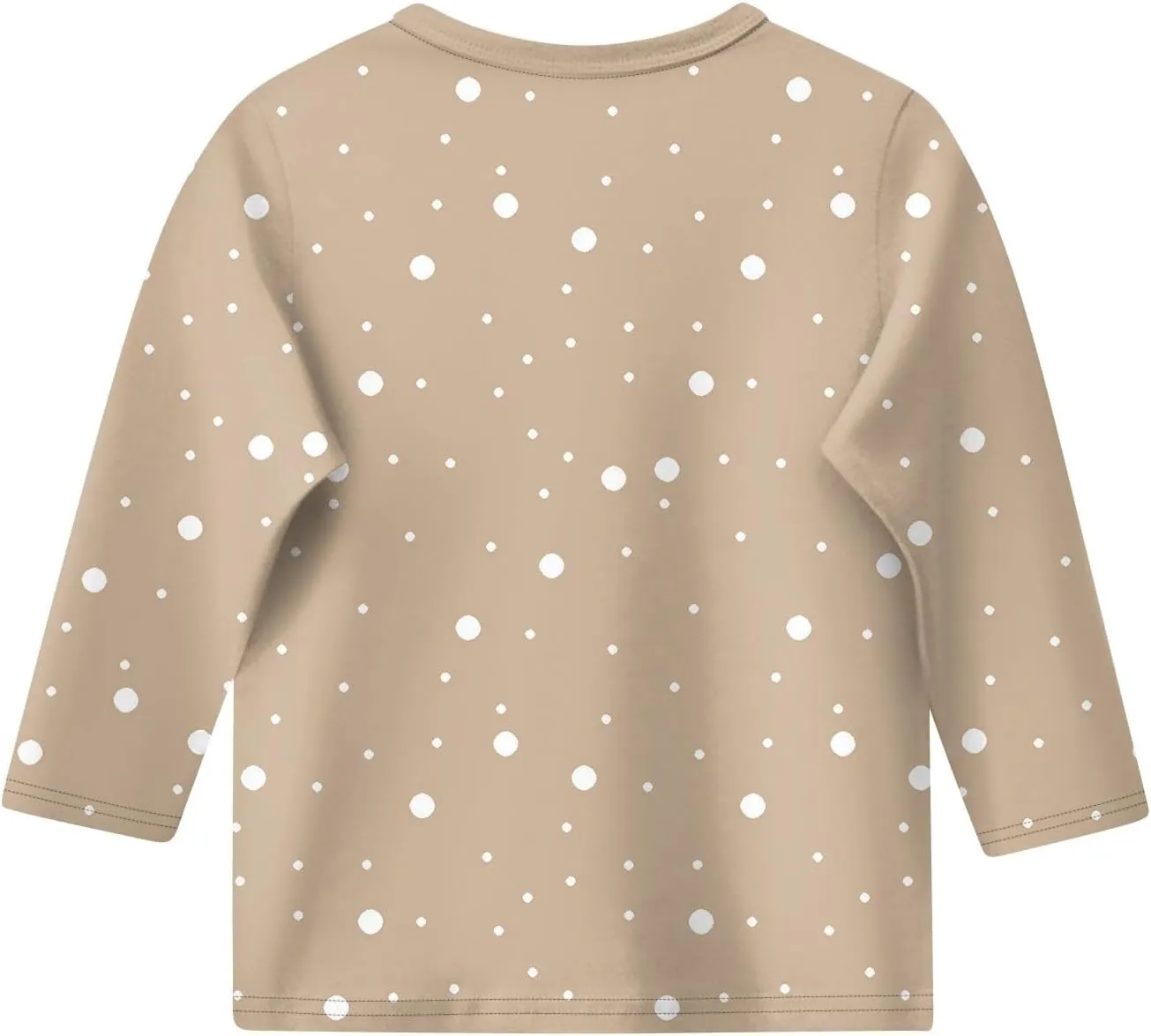 3/4 Sleeve Shirts for Teen Girls Crewneck Cotton T-Shirt Polka Dots Cute Summer Tops Kids Blouses Trendy Preppy Clothes