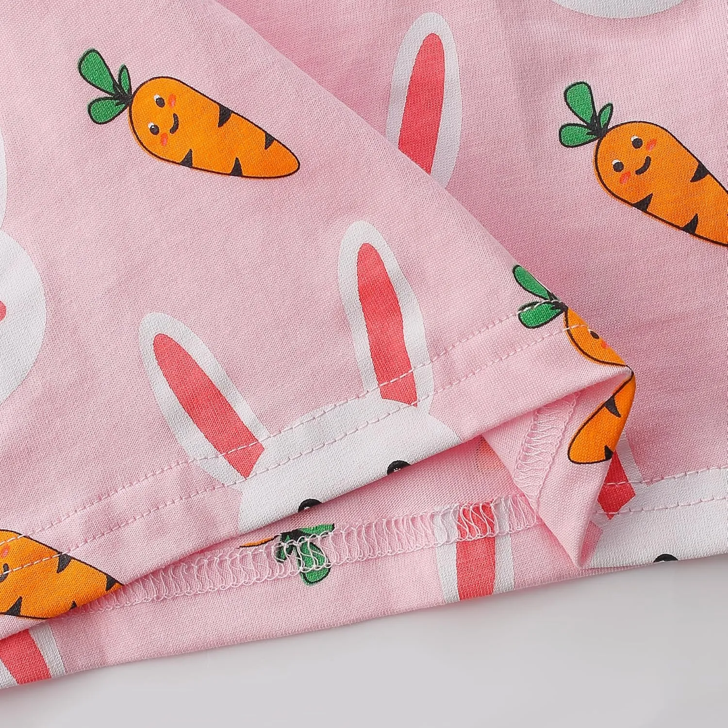 Akyzic Little Girls Summer Pajamas Kids 100% Cotton 2 Piece Pjs Toddler Girls Short Sleeve Sleepwear Clothes Sets 3-10T