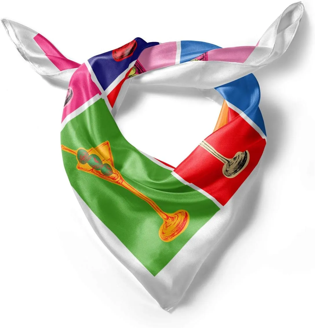 Ambesonne Multicolor Head Scarves