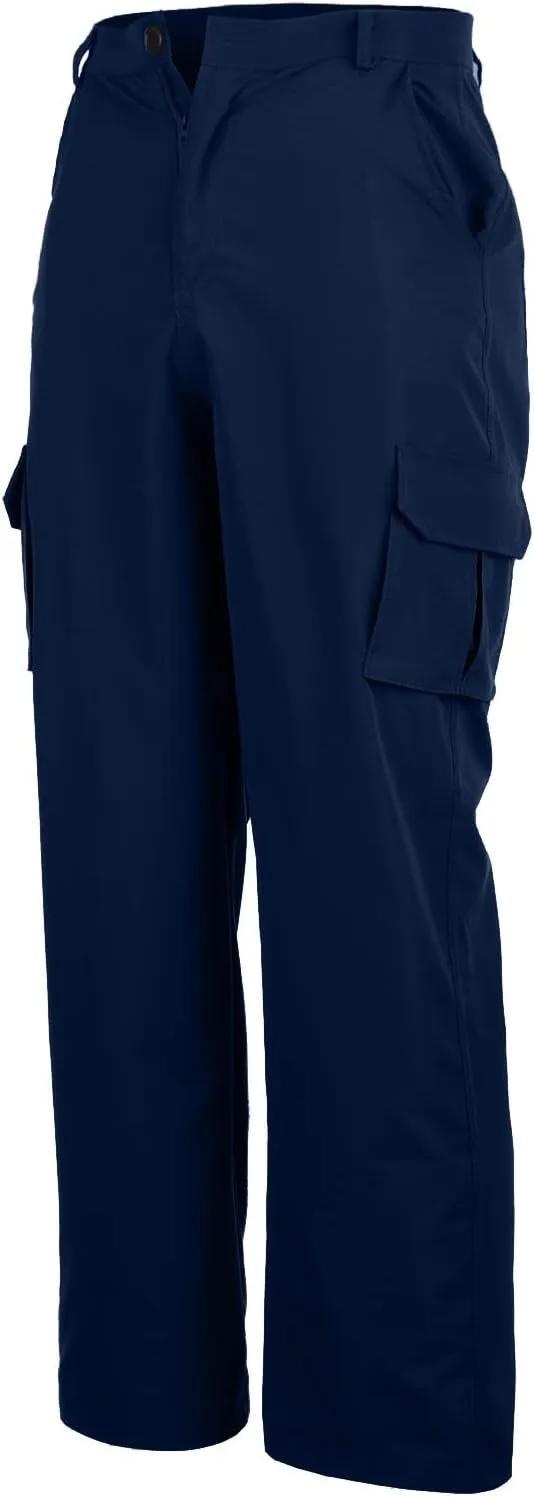 Cargo Pants for Men Relaxed Fit Plus Size Athletic Elastic Waist Drawstring Joggers Casual Closed Bottom Lounge Pants