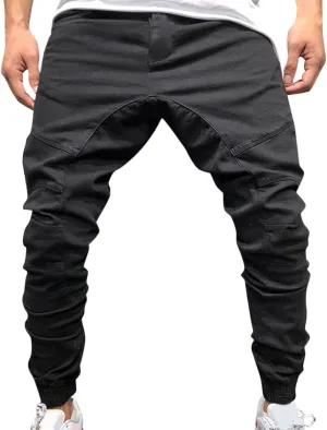 Cargo Pants for Men Relaxed Fit Trousers Casual Outdoor Joggers Lightweight Sweatpants for Men Jogging Cargo Pants