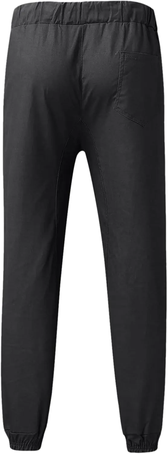 Cargo Pants for Men Relaxed Fit Trousers Casual Outdoor Joggers Lightweight Sweatpants for Men Jogging Cargo Pants