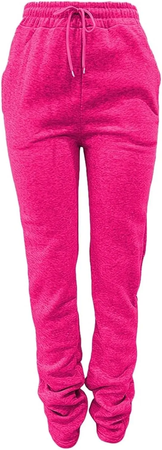 Casual Loose Yoga Pants Bottoms Lined Thermal Sports Trousers Workout Sweatpants Rag and Bone Sweatpants