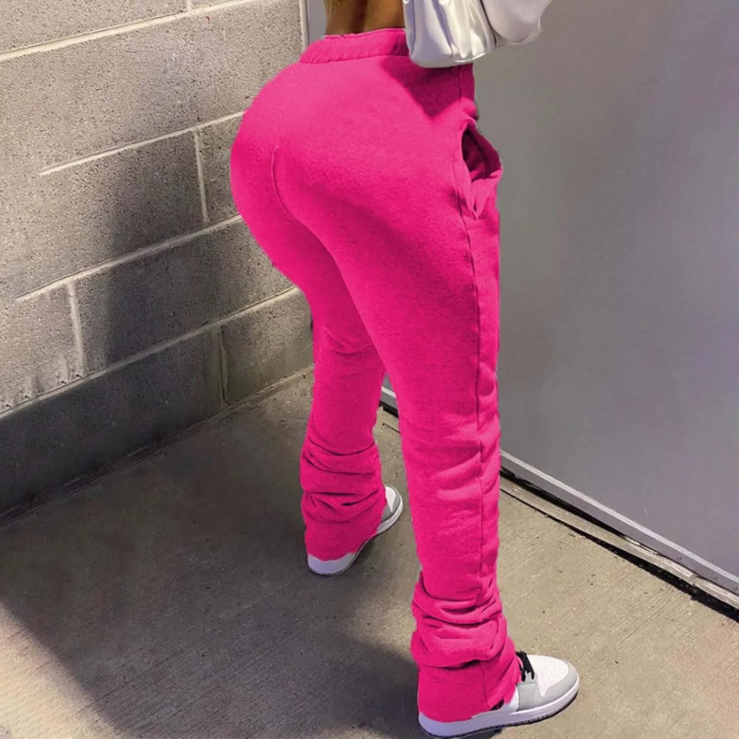 Casual Loose Yoga Pants Bottoms Lined Thermal Sports Trousers Workout Sweatpants Rag and Bone Sweatpants