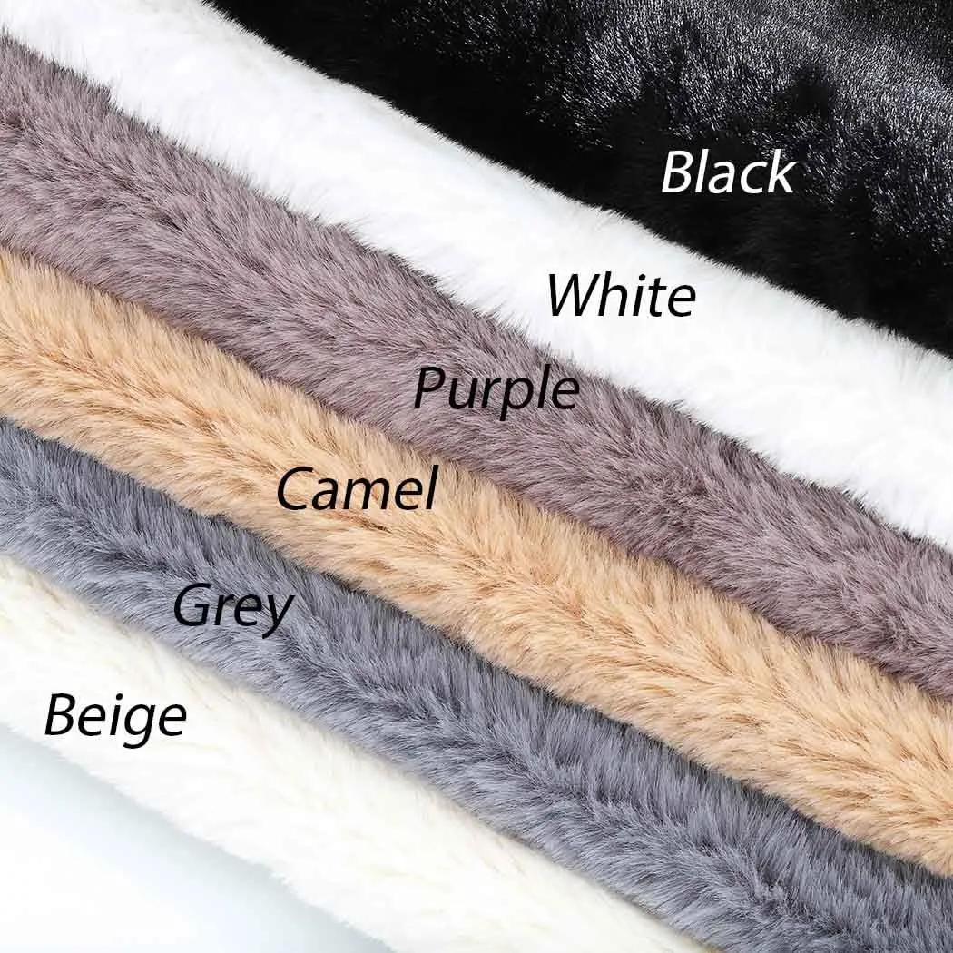 Catery Wedding Faux Shawls and Wraps Fur Stole Winter Cover Up Accessories for Women