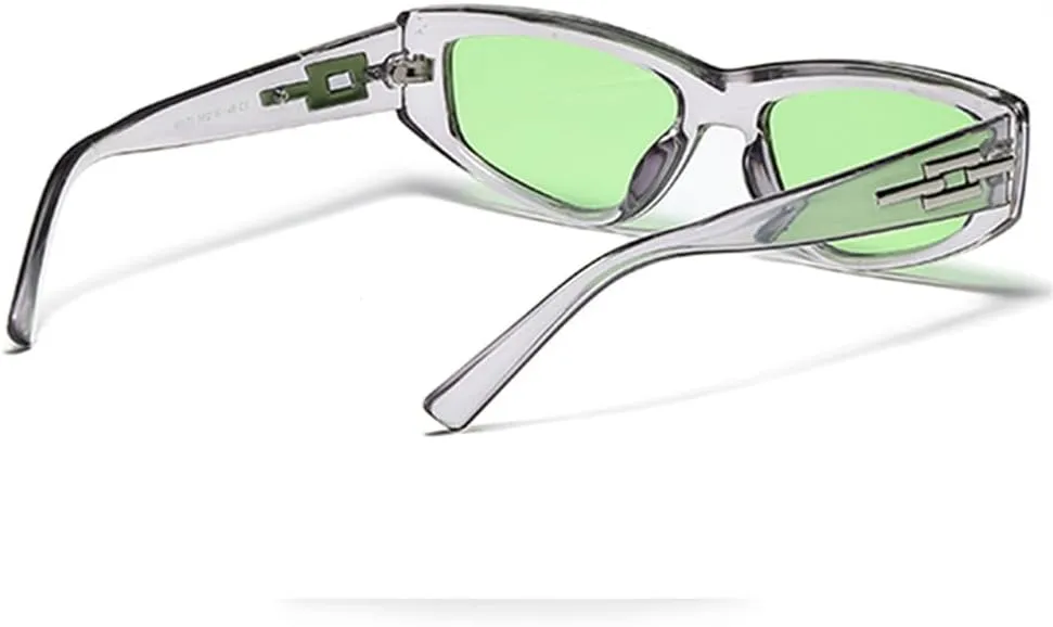 CGZWFERA-Retro Cat Eye Women's Sunglasses Vintage Punk Eyeglasses Man Accessories