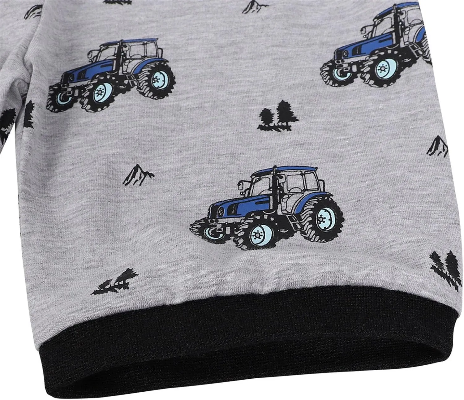 Children's 2 Piece Pajama Set Pure Cotton Summer Short Sleeved Summer Children's Round Neck Short 6 Months