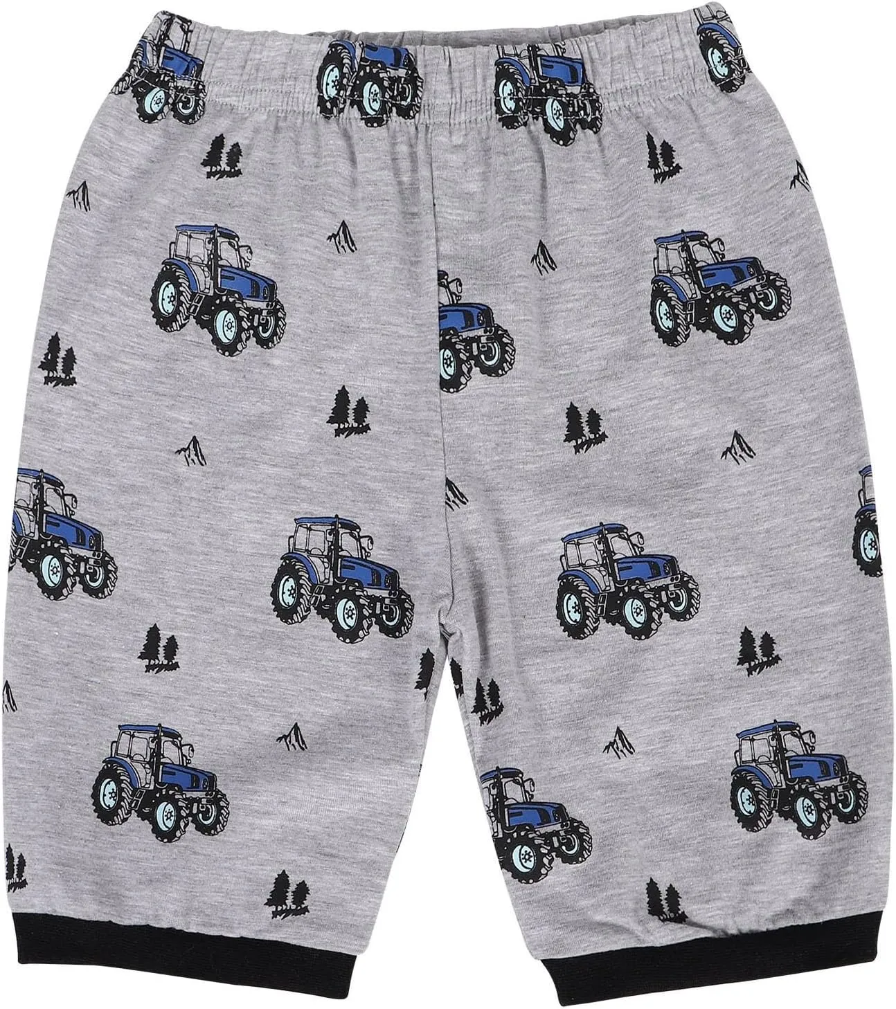 Children's 2 Piece Pajama Set Pure Cotton Summer Short Sleeved Summer Children's Round Neck Short 6 Months