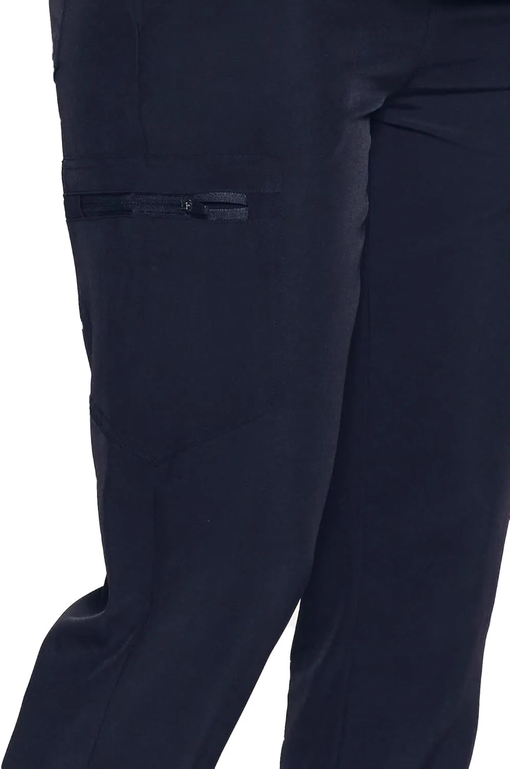 COZYFIT Womens Scrub Pants - Soft Stretch Yoga Style with 5 Pockets, Slim Fit Jogger Scrubs Pants for Women