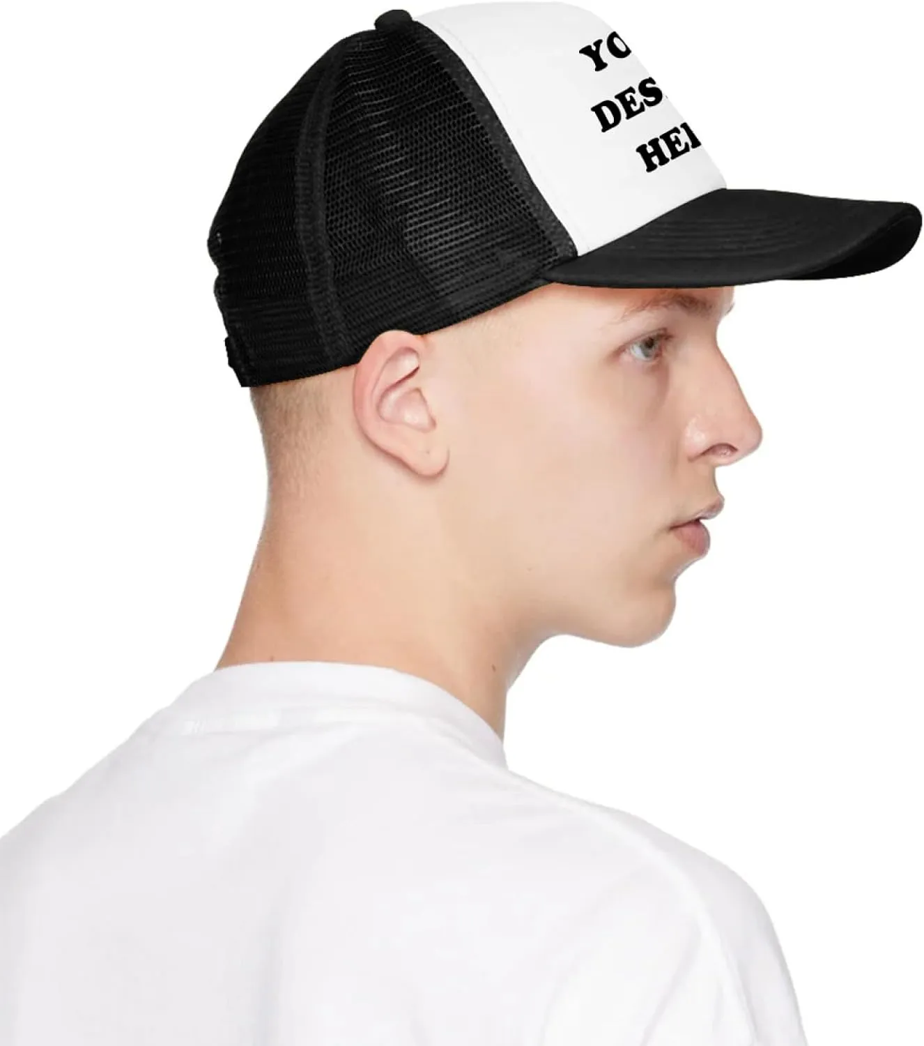 Custom Hat Add Your Text Custom Logo Hat Adjustable Baseball Caps for Men Women Basic Custom Trucker Hat Unisex Aldult