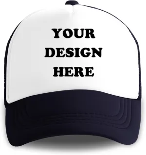 Custom Hat Add Your Text Custom Logo Hat Adjustable Baseball Caps for Men Women Basic Custom Trucker Hat Unisex Aldult
