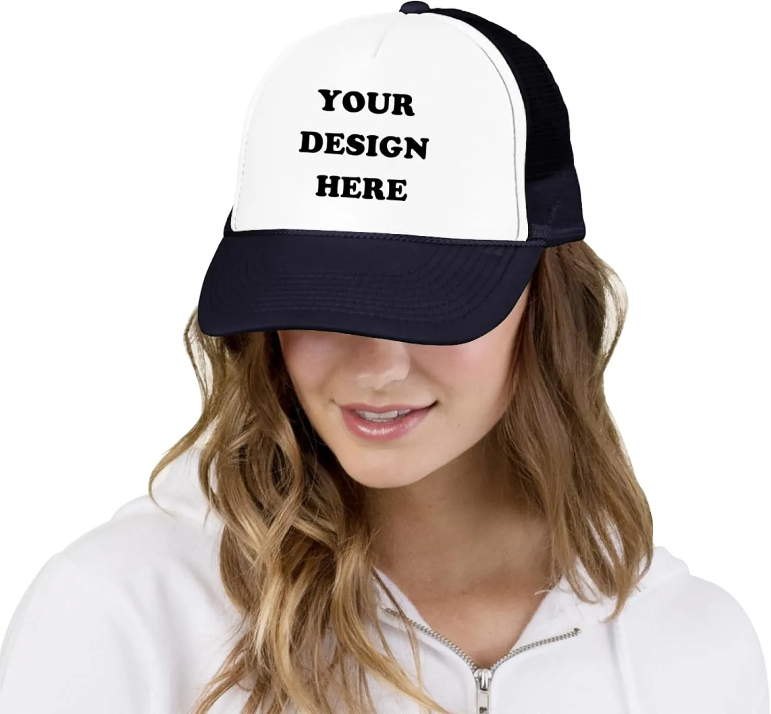 Custom Hat Add Your Text Custom Logo Hat Adjustable Baseball Caps for Men Women Basic Custom Trucker Hat Unisex Aldult