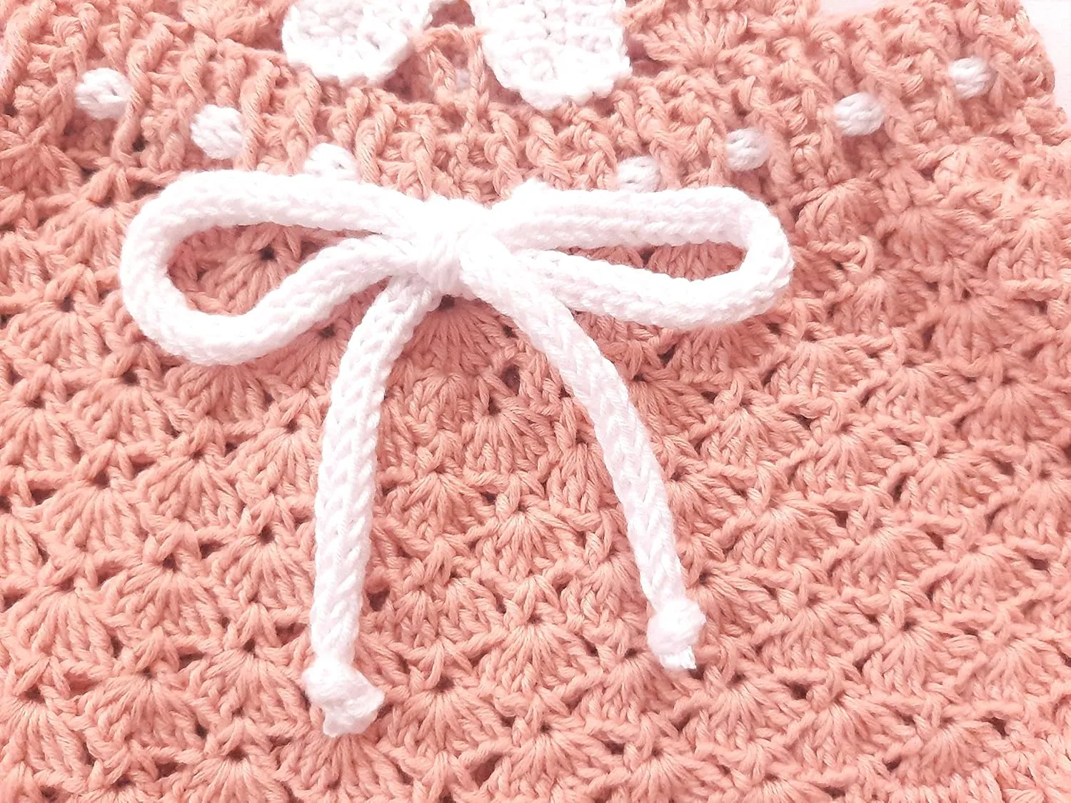 Daisy stuff dusty pink newborn romper -Baby girl newborn clothes (3-6 months US kids' numeric)