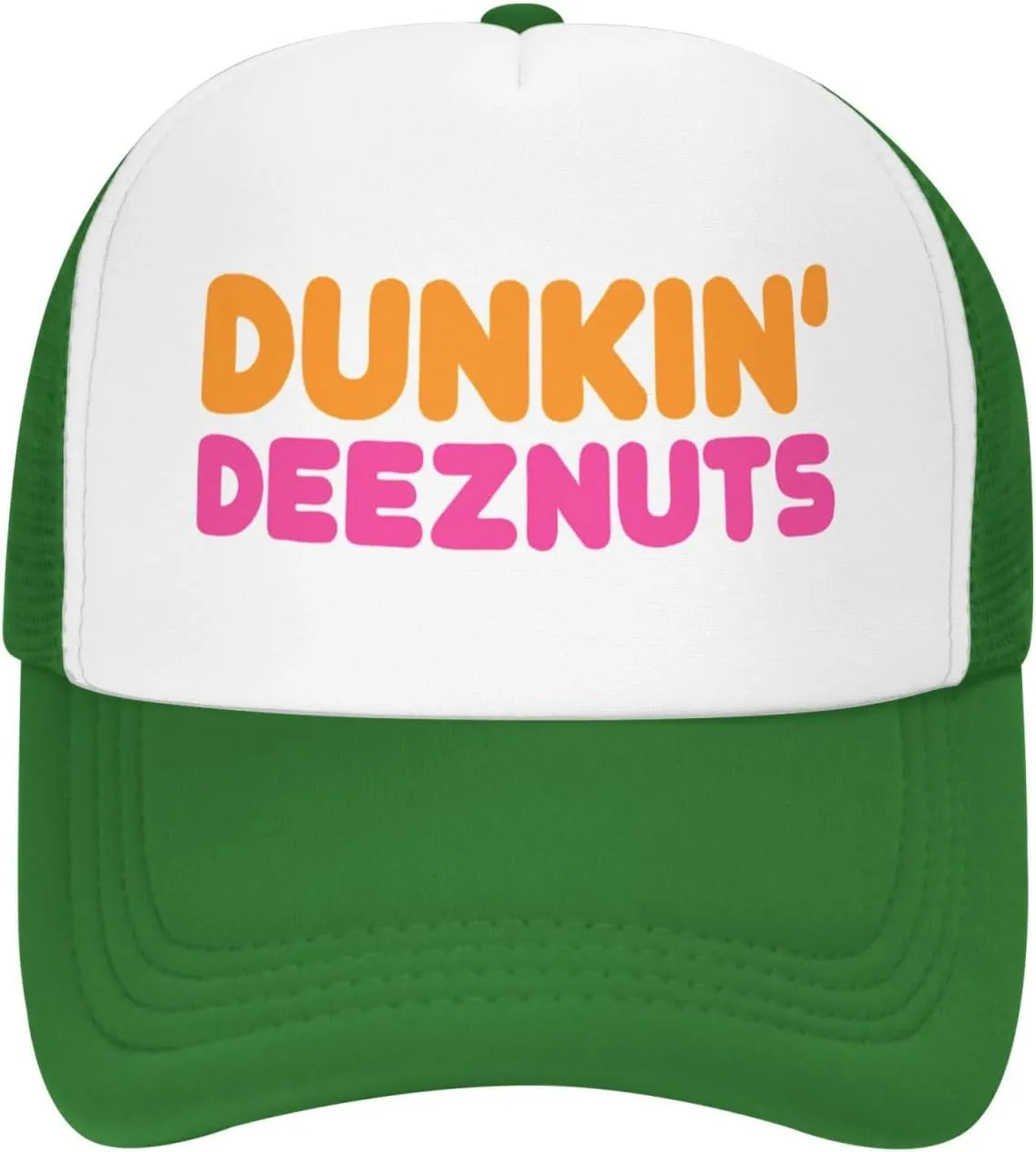 Dunkin Deez Funny Nuts Trucker Hat Funny Hats Men Women Adult Dirty Humor Vintage Snapback Baseball Cap