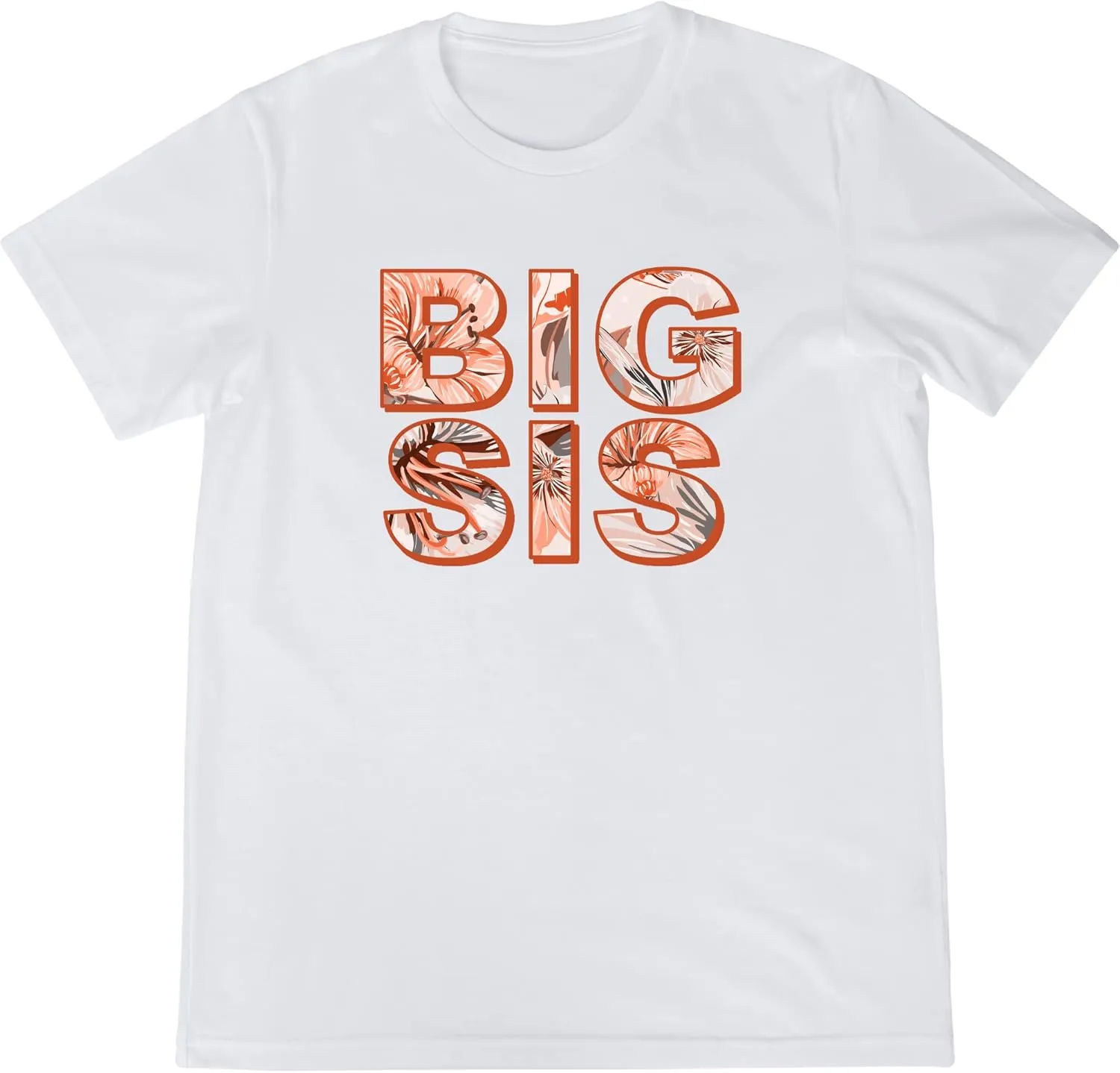 Floral Orange Newborn Family Matching Sets
