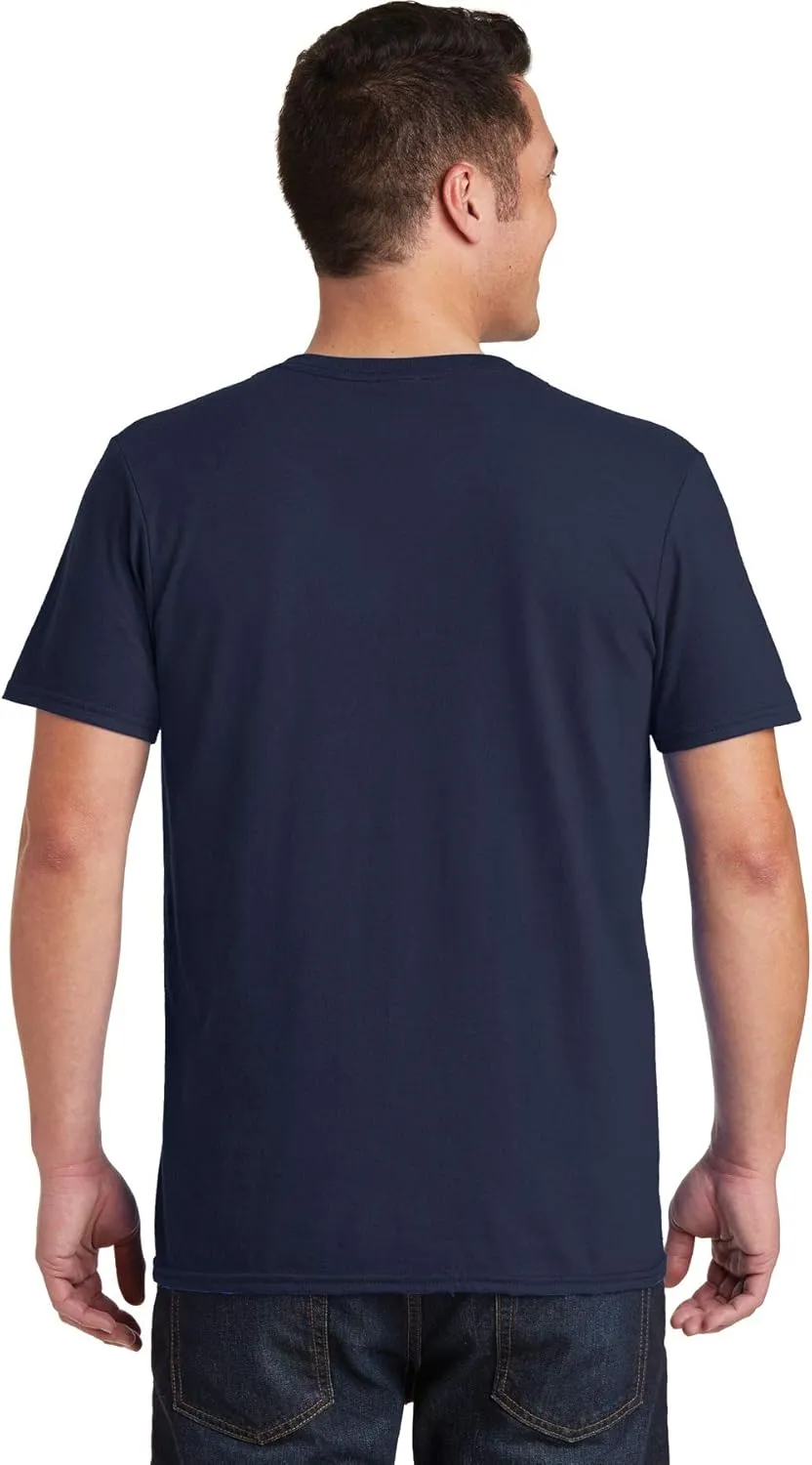 Gildan Men's Softstyle Preshrunk Heather V-Neck T-Shirt