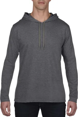 Gildan - Softstyle Lightweight Hooded Long Sleeve T-Shirt - 987