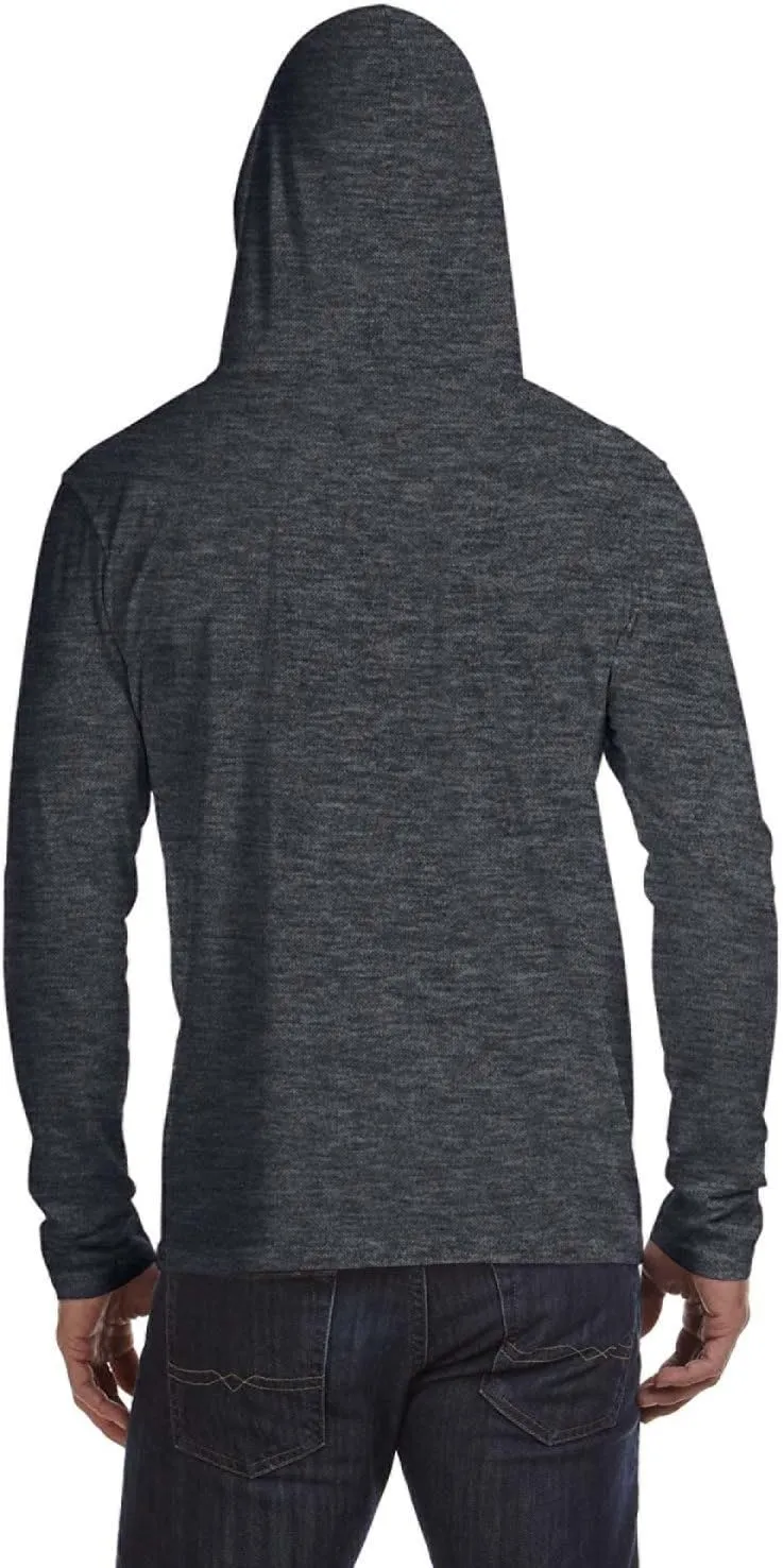 Gildan - Softstyle Lightweight Hooded Long Sleeve T-Shirt - 987