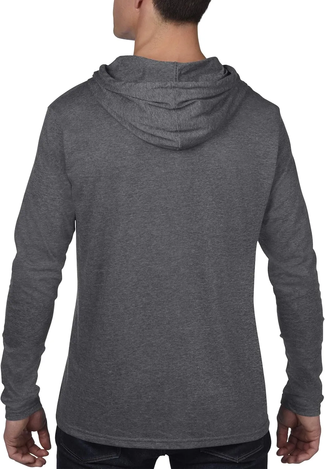 Gildan - Softstyle Lightweight Hooded Long Sleeve T-Shirt - 987
