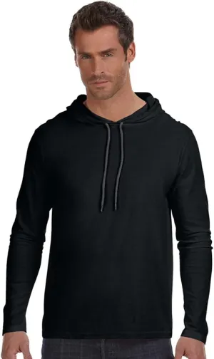 Gildan - Softstyle Lightweight Hooded Long Sleeve T-Shirt - 987