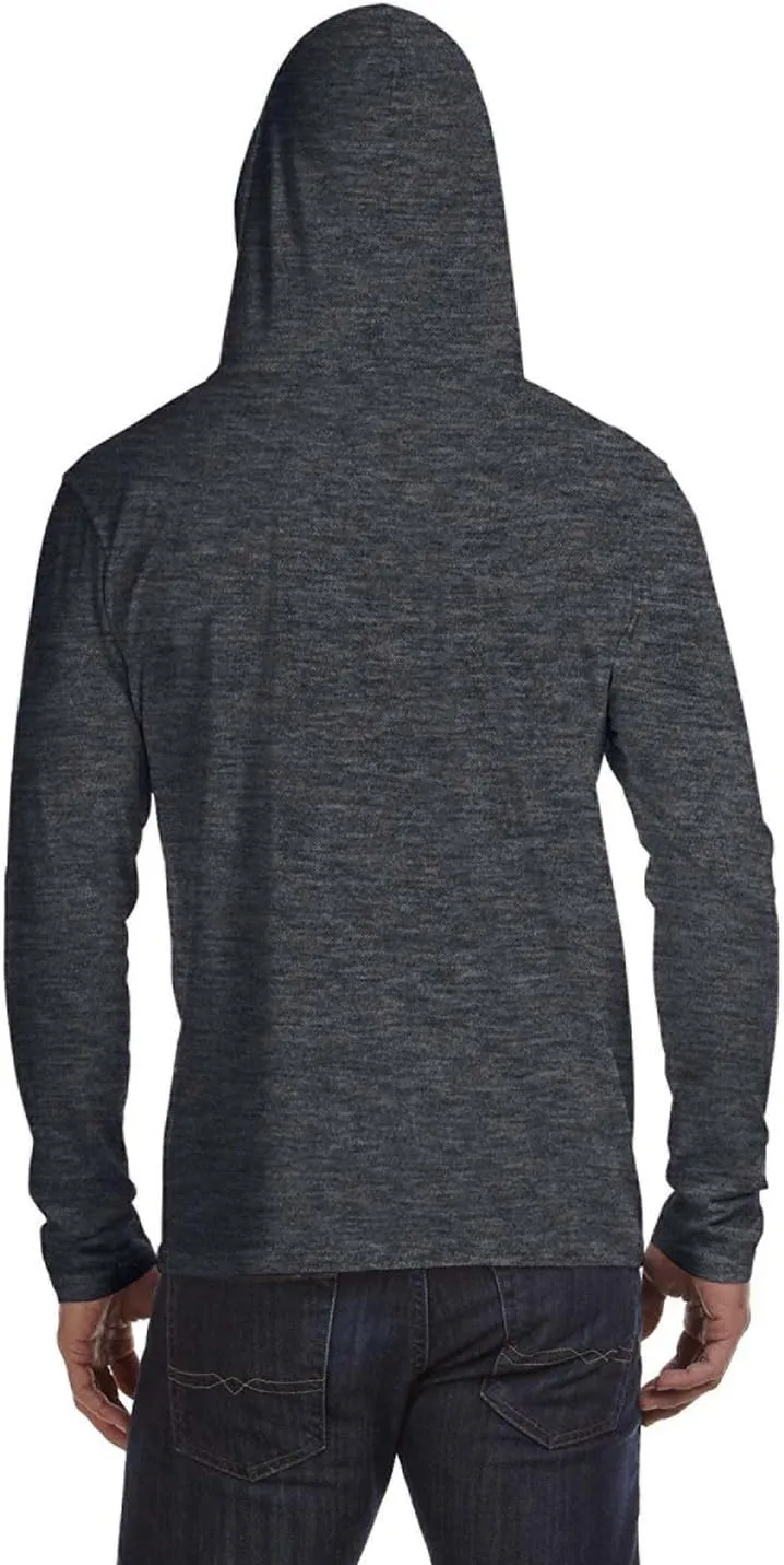 Gildan - Softstyle Lightweight Hooded Long Sleeve T-Shirt - 987