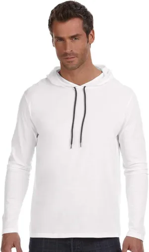 Gildan - Softstyle Lightweight Hooded Long Sleeve T-Shirt - 987