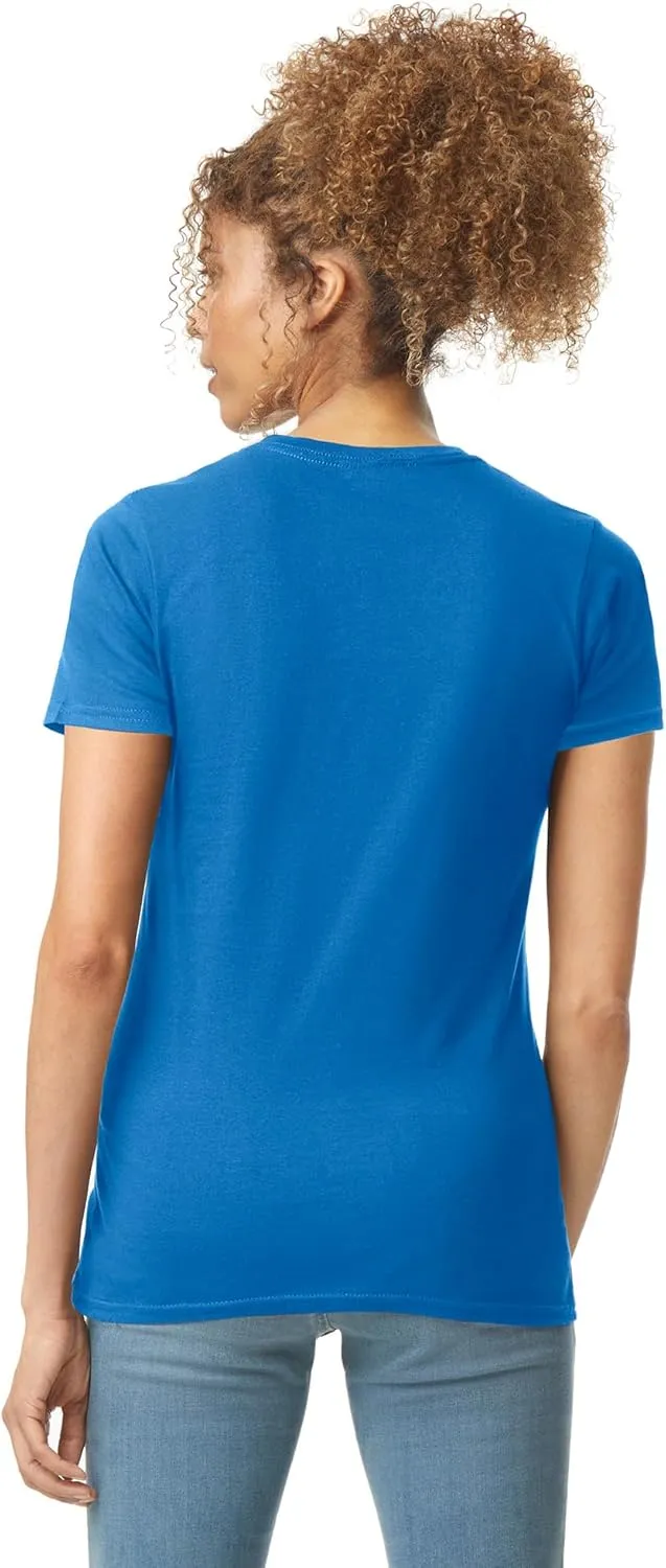 Gildan Women's Softstyle Cotton T-Shirt, Style G64000l, Multipack