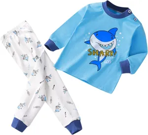 Girls Boys Toddler Soft Pajamas Toddler Prints Long Sleeve Kid Sleepwear 3t Clothes Boys Winter Toddler Clothes Boys 5t
