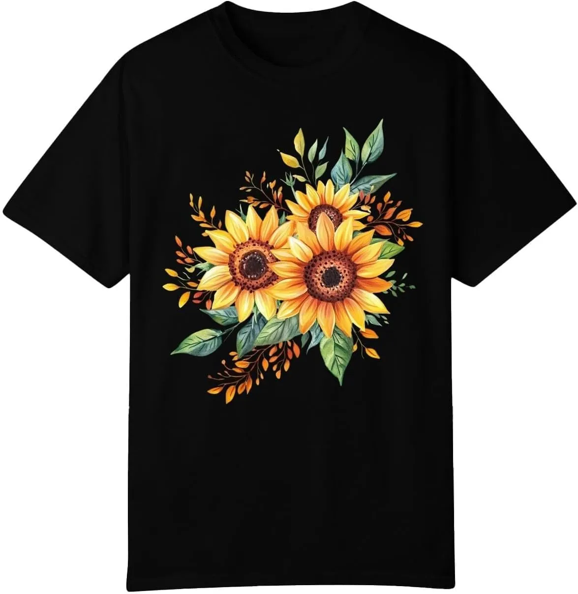 Girls Graphic Tees Oversized T Shirts Teen Boho Floral Short Sleeve Crewneck Tunic Tops Casual Loose Fit 313 Years