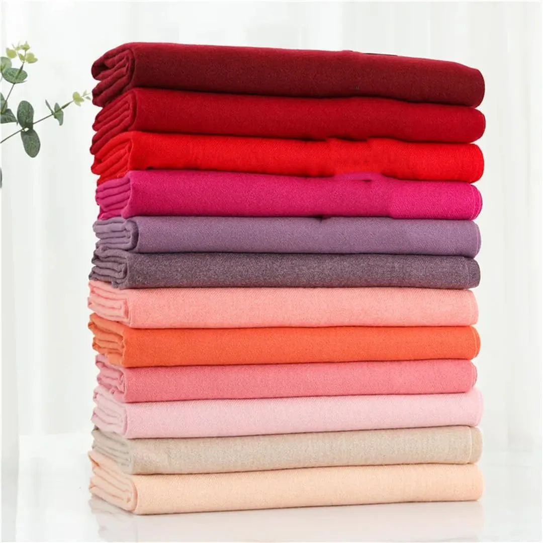 Imitation Wool Shawls Female Pashmina Scarves Oversized Keep Warm Wraps Scarf Women Thickening Cashmere Winter Scarfs