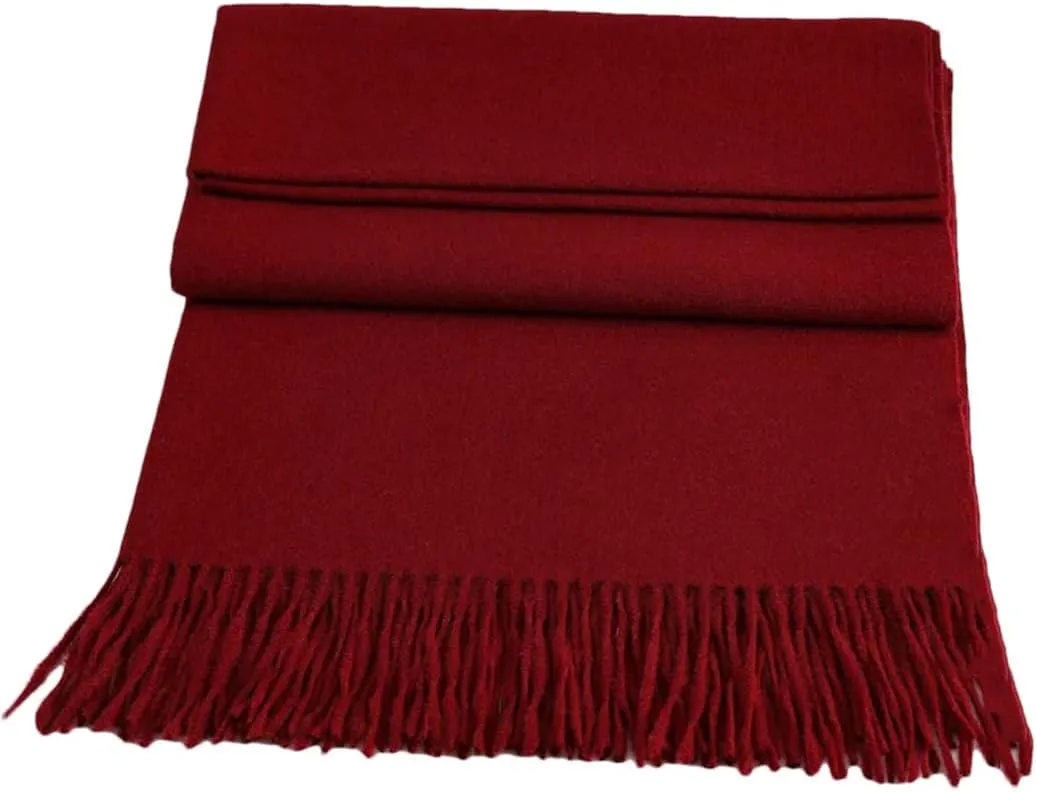 Imitation Wool Shawls Female Pashmina Scarves Oversized Keep Warm Wraps Scarf Women Thickening Cashmere Winter Scarfs