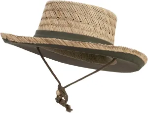 Jeanne Simmons 3 Inch Brim Rush Straw Gambler Hat