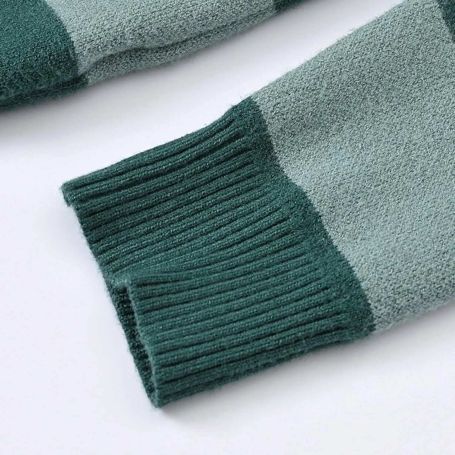 Kids Boys Long Sleeve Sweater Knit Crewneck Pullover Striped Sweater Sweatshirts Pullover Jumper Fall Winter