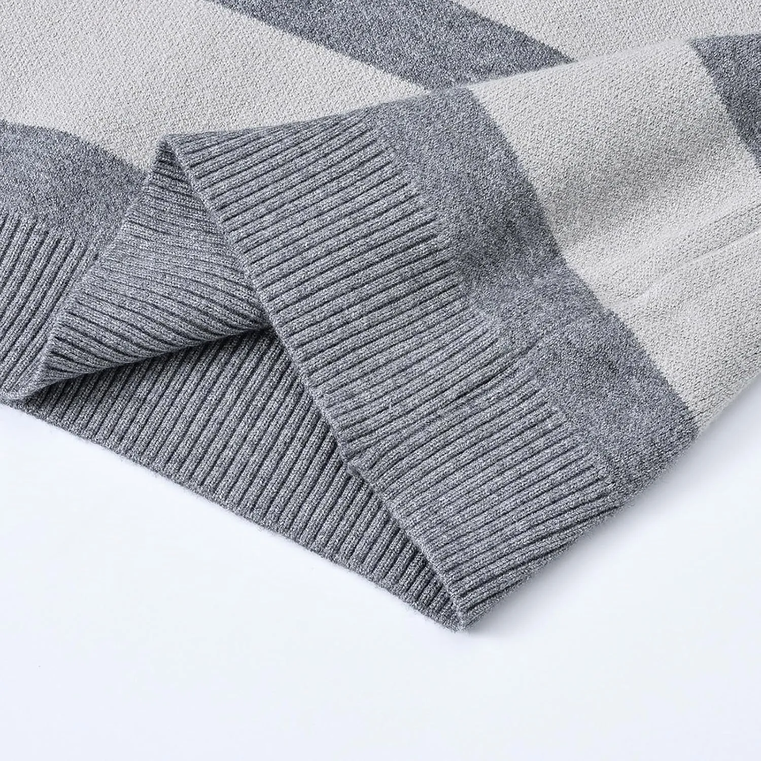 Kids Boys Long Sleeve Sweater Knit Crewneck Pullover Striped Sweater Sweatshirts Pullover Jumper Fall Winter