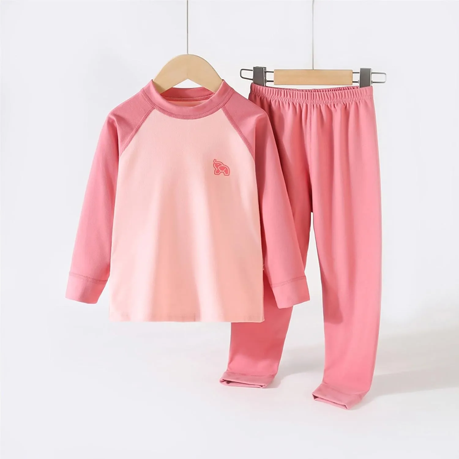 Kids Cotton aamas Set Boys Girls Long Sleeve Holiday js Color Block leepwear oungeear Toddler ightown