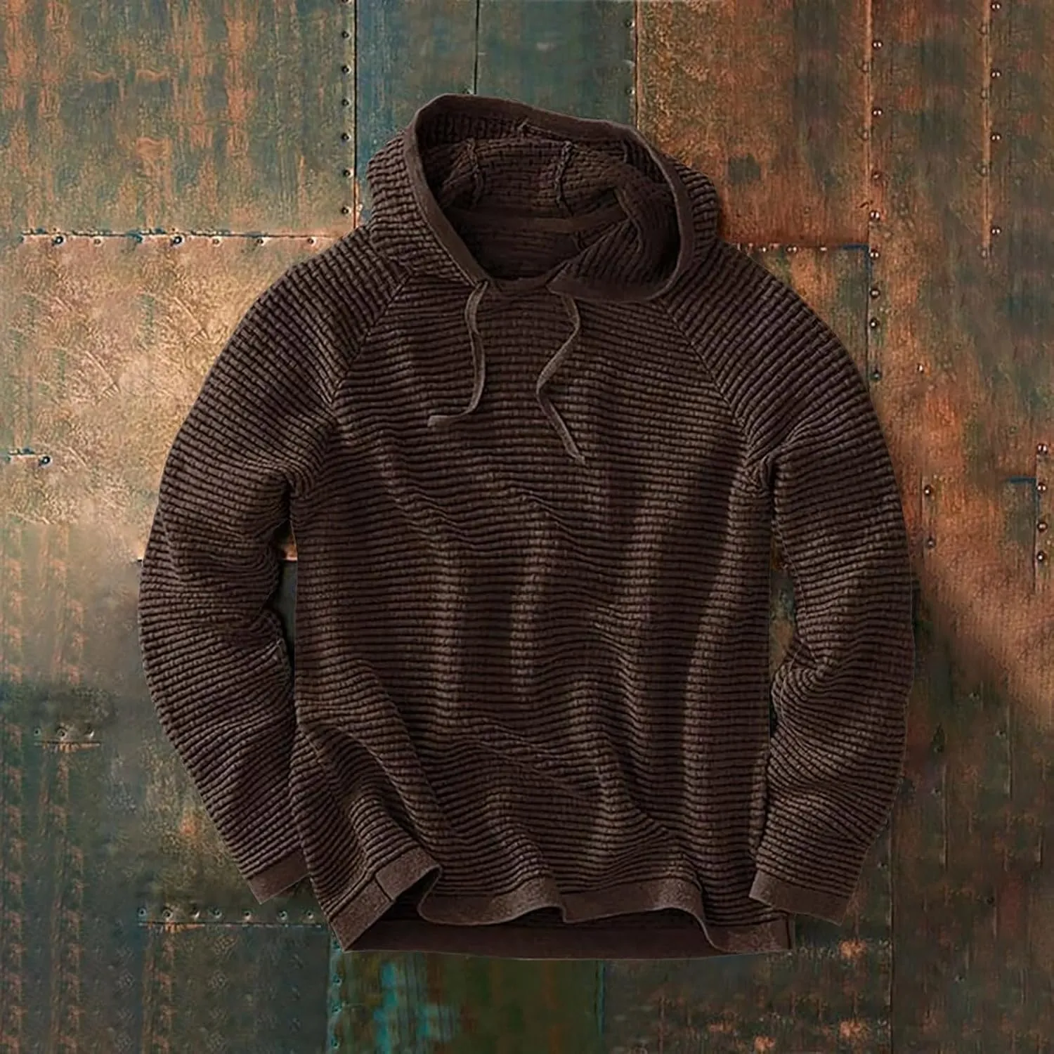 LCMTWX Men's Hooded Fleece Sweatshirt Size Sweater Midweight Fleece Sweatshirt Pullover Hooded Sweatshirt for Men Men's
