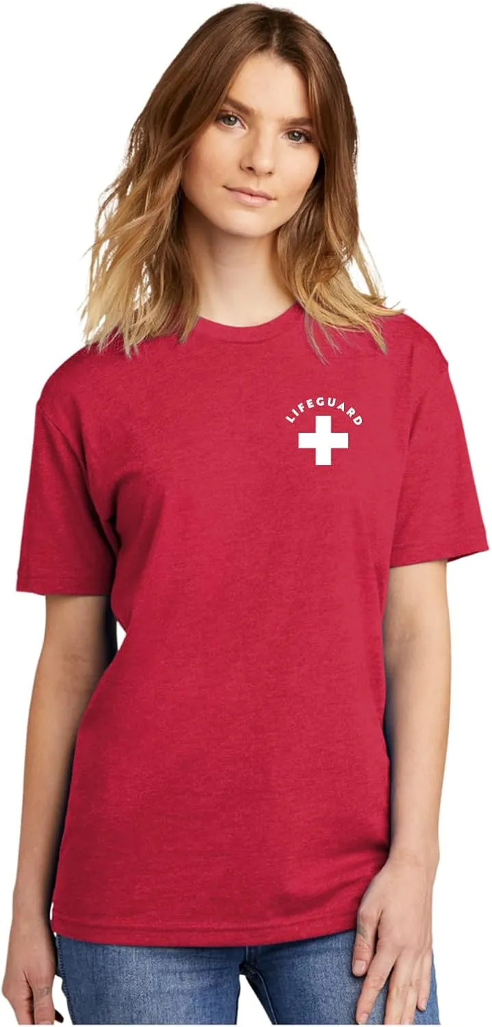 Lifeguard Staff Uniform T-Shirt - Softstyle Cotton Material - Ideal for Employee and Staff - Unisex Sizing