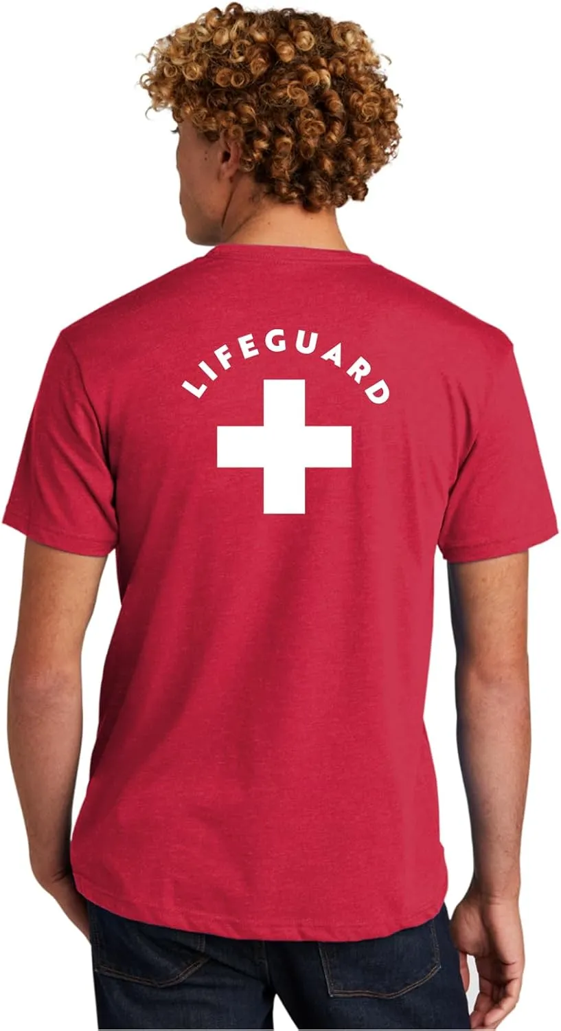Lifeguard Staff Uniform T-Shirt - Softstyle Cotton Material - Ideal for Employee and Staff - Unisex Sizing
