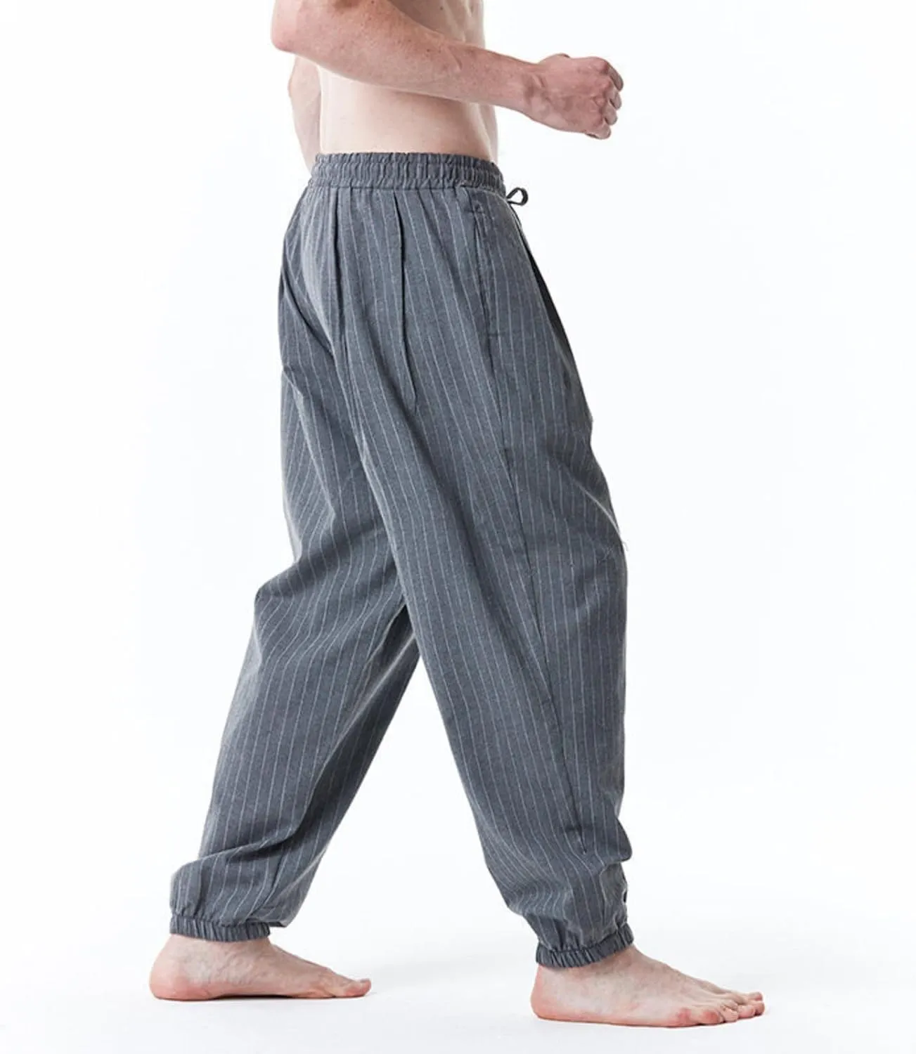 Mens Pajama Pants Comfy Strech Lounge Long Sleep Bottoms Pants with Drawstring