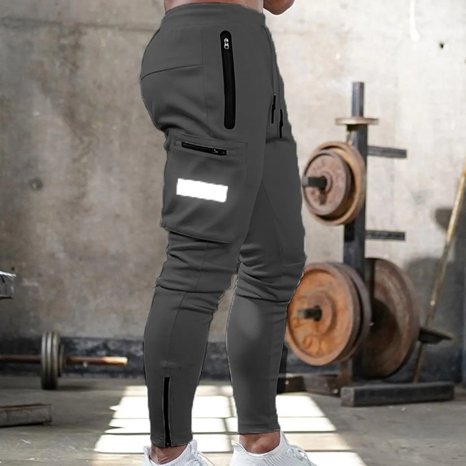 Mens Sweatpants with Pockets Big and Tall Athletic Jogger Pants Mens Baggy Fleece Sweatpants Athletic Workout Elastic