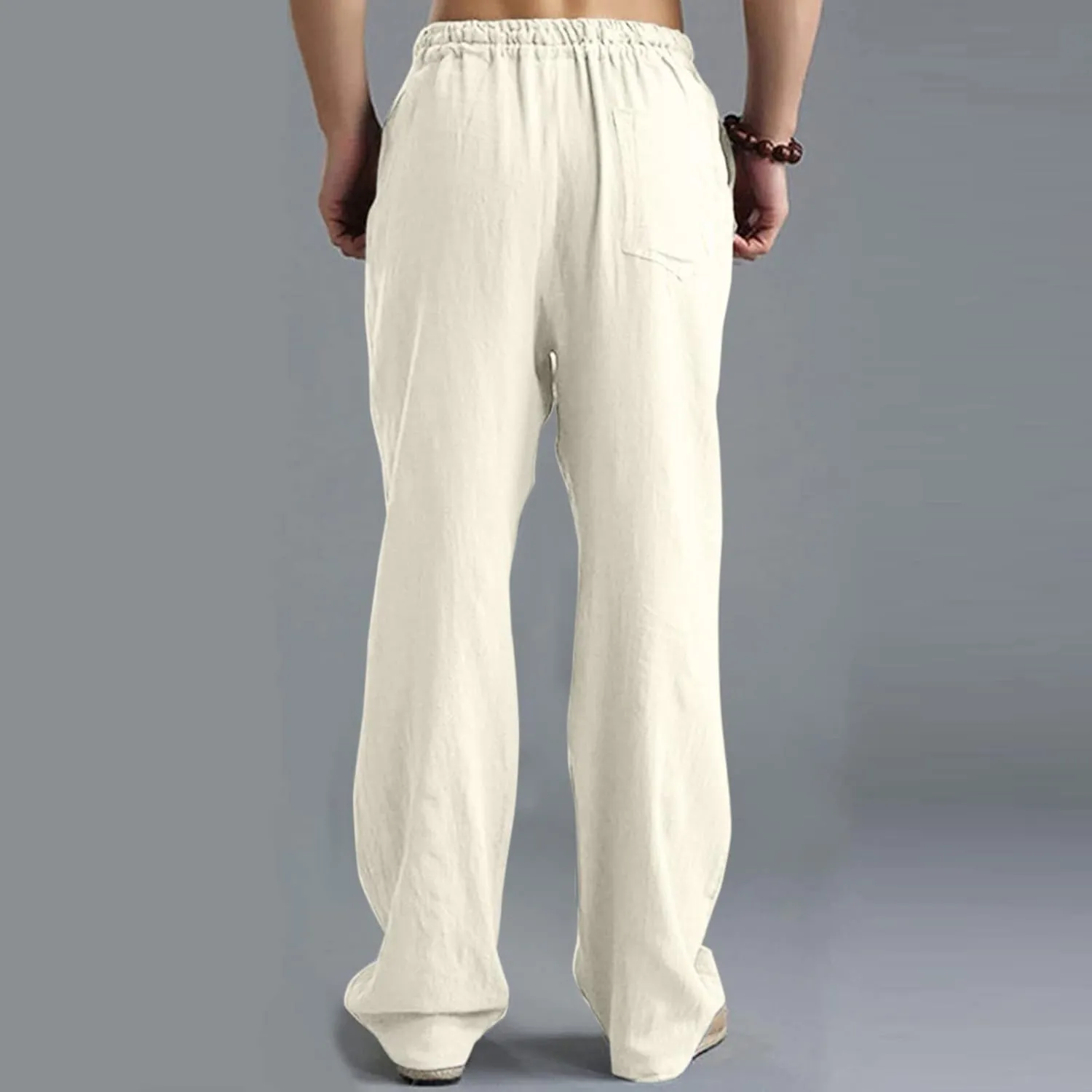 Mens Sweatpants with Pockets Big and Tall Gym Stretch Jogger Pants Mens Cargo Sweatpants Heavyweight Fleece Trousers