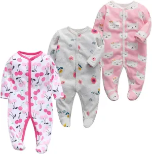 Monvecle Newborn Unisex-Baby Infant to Toddler Cotton Clothing Underwears Outfit Sets Multi-Piece