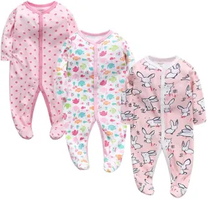 Monvecle Newborn Unisex-Baby Infant to Toddler Cotton Clothing Underwears Outfit Sets Multi-Piece