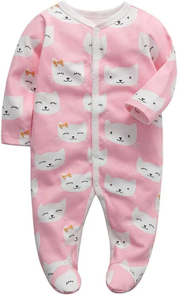 Monvecle Newborn Unisex-Baby Infant to Toddler Cotton Clothing Underwears Outfit Sets Multi-Piece