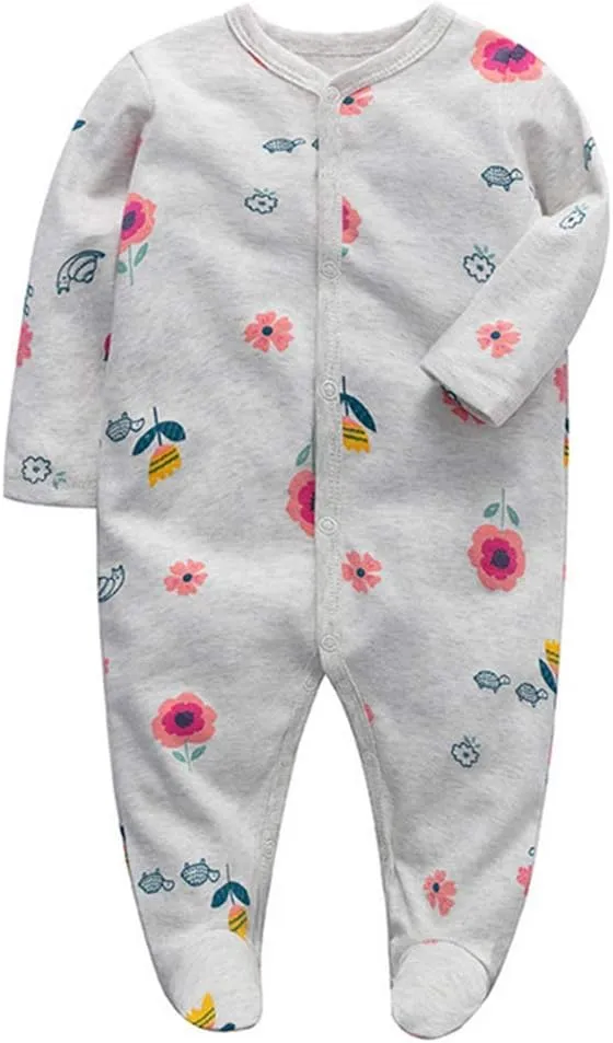 Monvecle Newborn Unisex-Baby Infant to Toddler Cotton Clothing Underwears Outfit Sets Multi-Piece