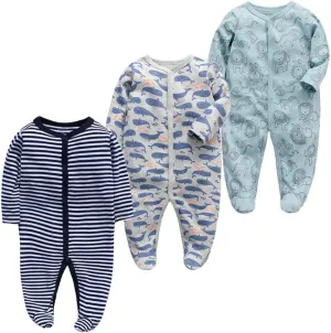 Monvecle Newborn Unisex-Baby Infant to Toddler Cotton Clothing Underwears Outfit Sets Multi-Piece