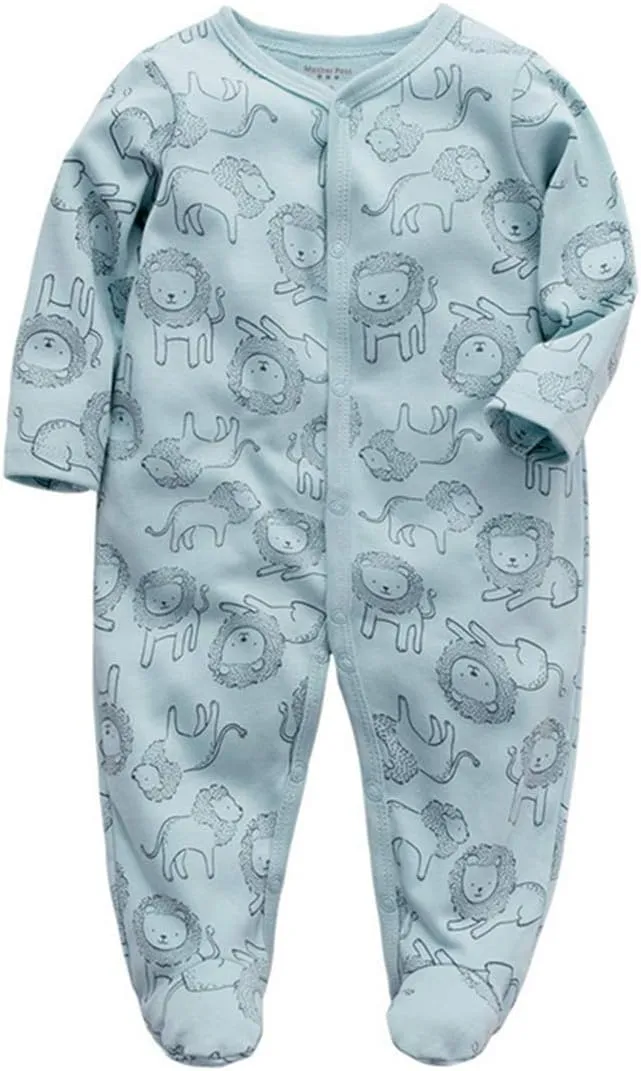 Monvecle Newborn Unisex-Baby Infant to Toddler Cotton Clothing Underwears Outfit Sets Multi-Piece