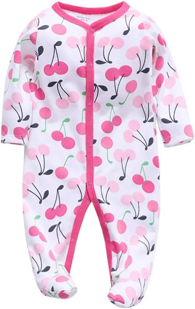 Monvecle Newborn Unisex-Baby Infant to Toddler Cotton Clothing Underwears Outfit Sets Multi-Piece