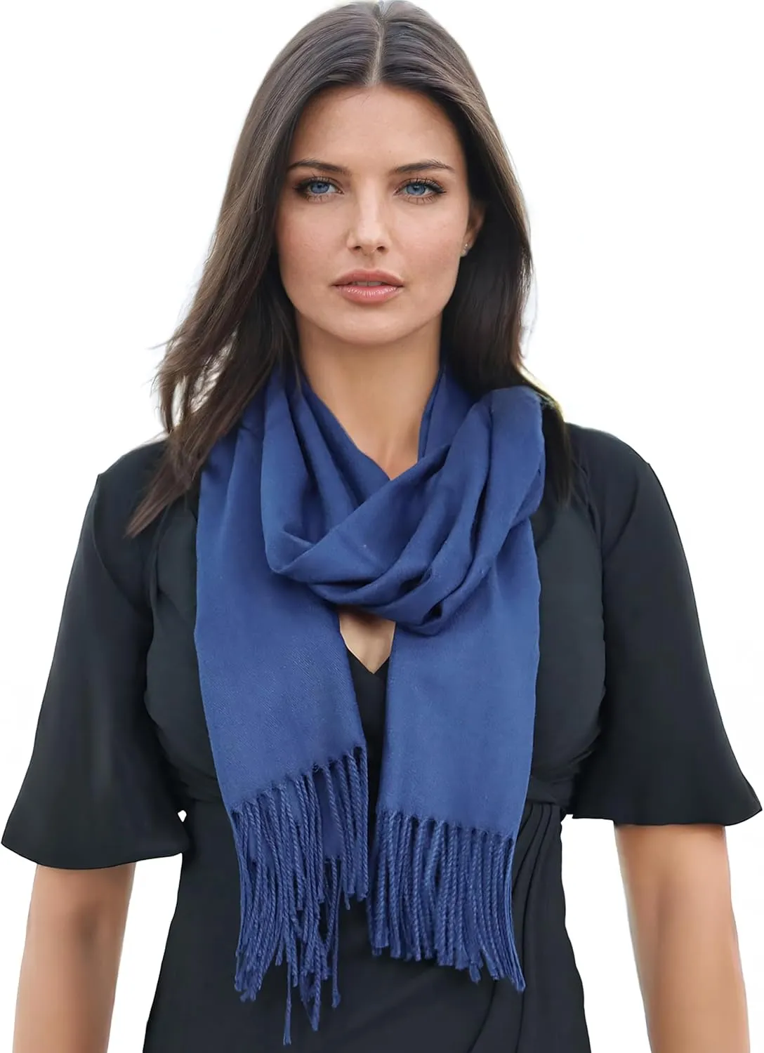 Ocomfly 100% Pashmina Scarf for Women - Premium Womens Scarves - Gift Boxed - Shawls or Wraps - Ultra Soft and Warm